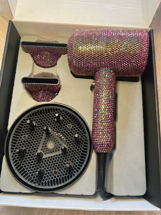 Rose Gold Bling Blowdryer