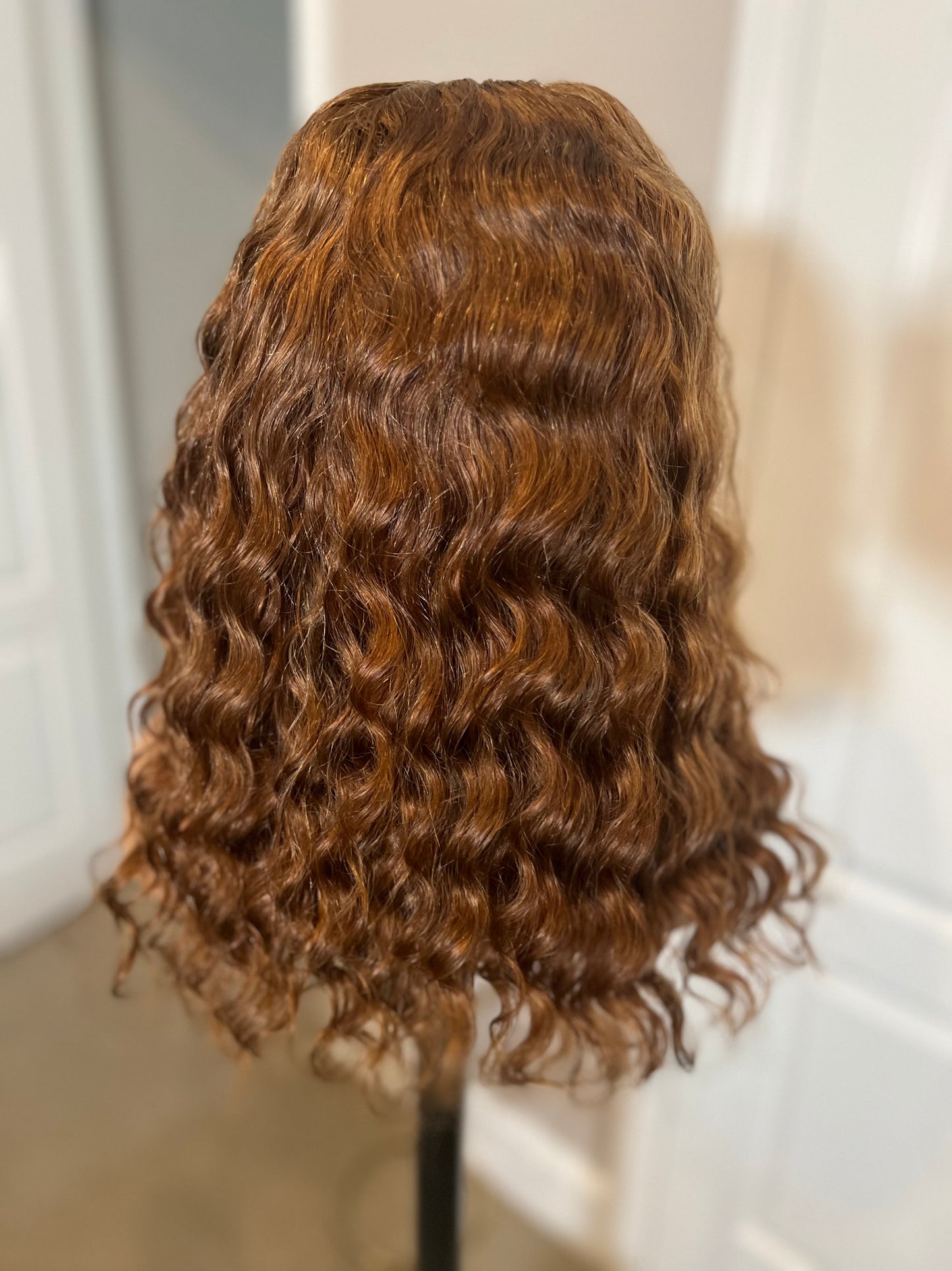 18” Caramel Curls Ventilated Wig!