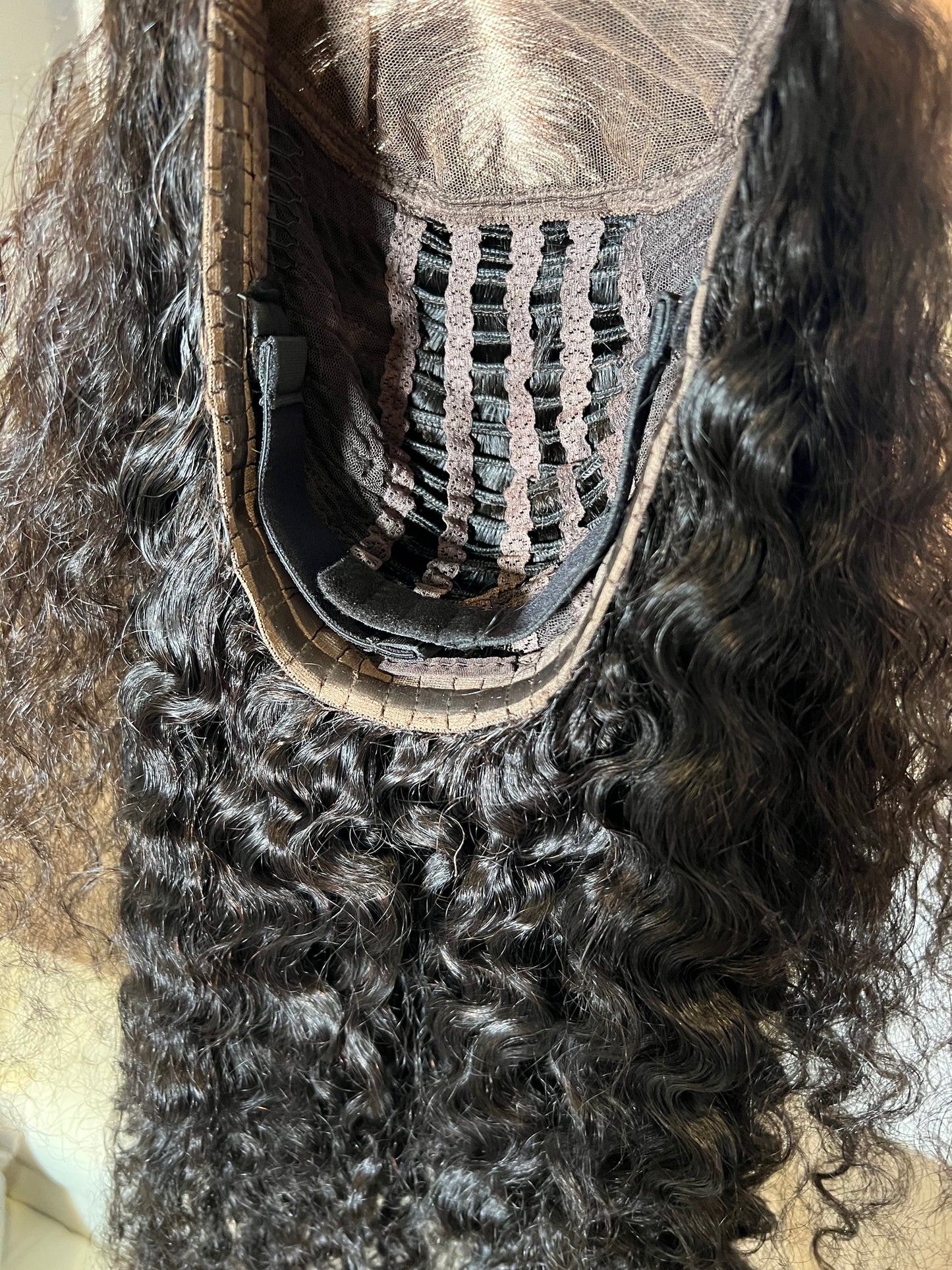 18”-24” Ventilated Spanish curly girls