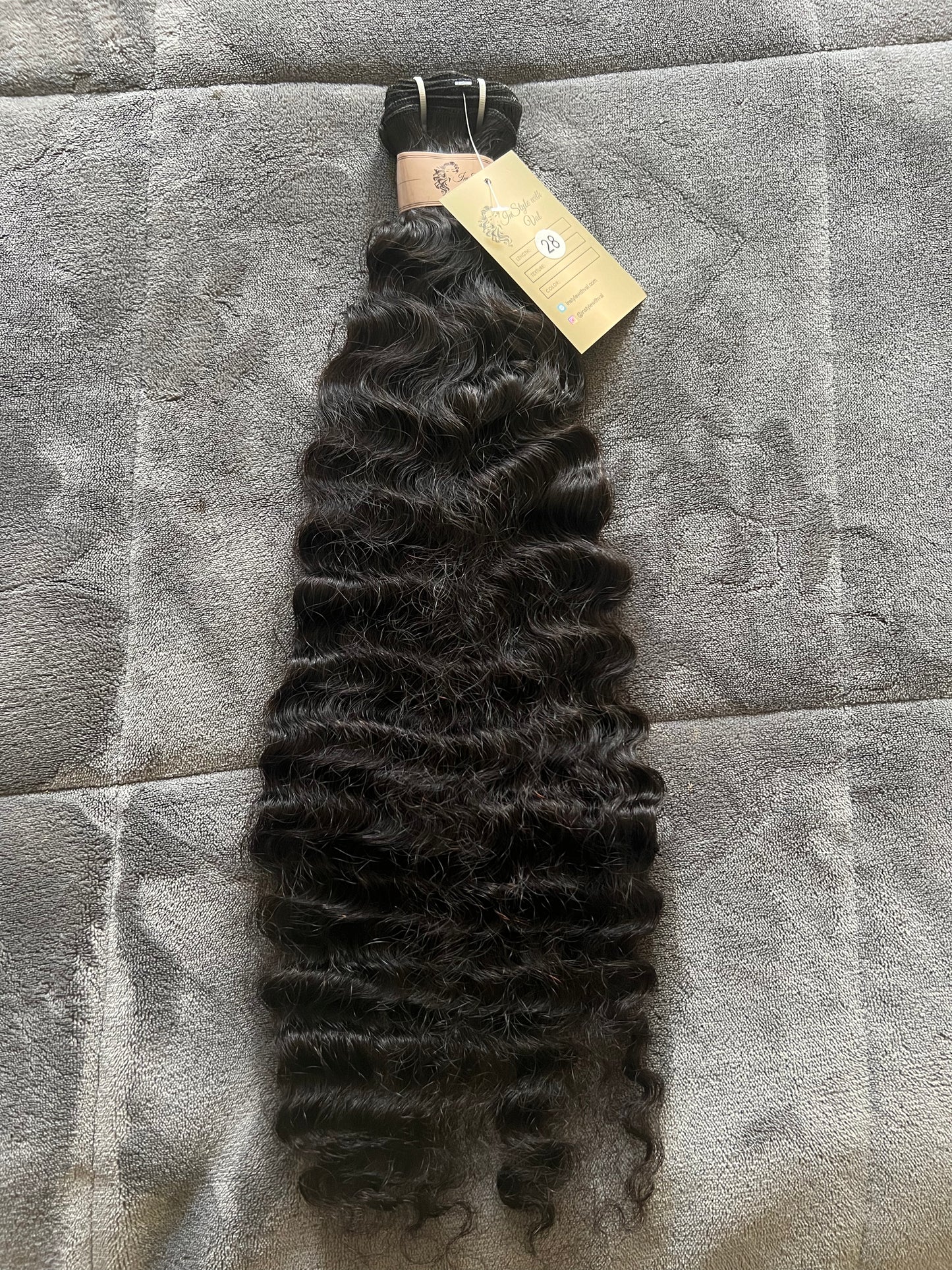 14" - 26" RAW and Virgin Burmese Curly