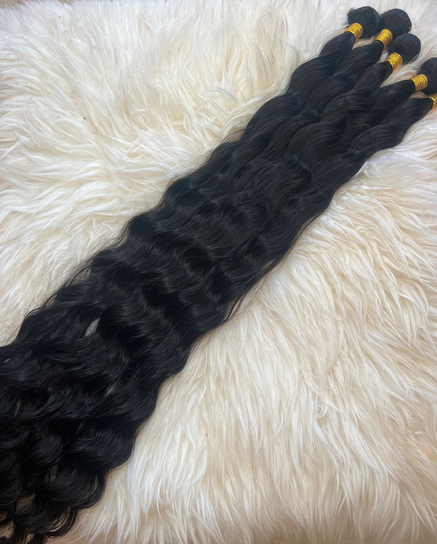 38” Virgin Loose Wave Bundles