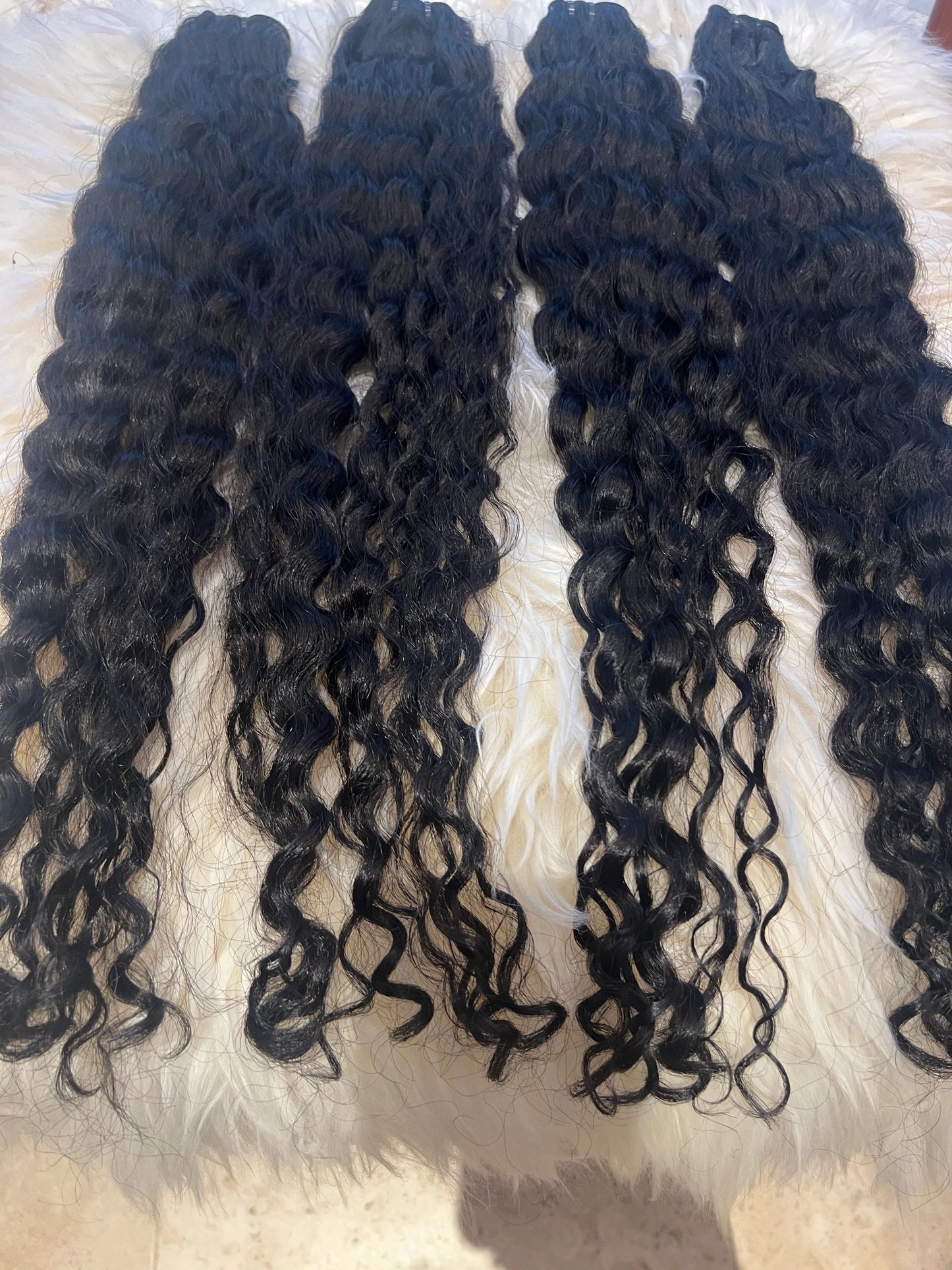 12”- 28” RAW Cambodian Curly Wavy bundles