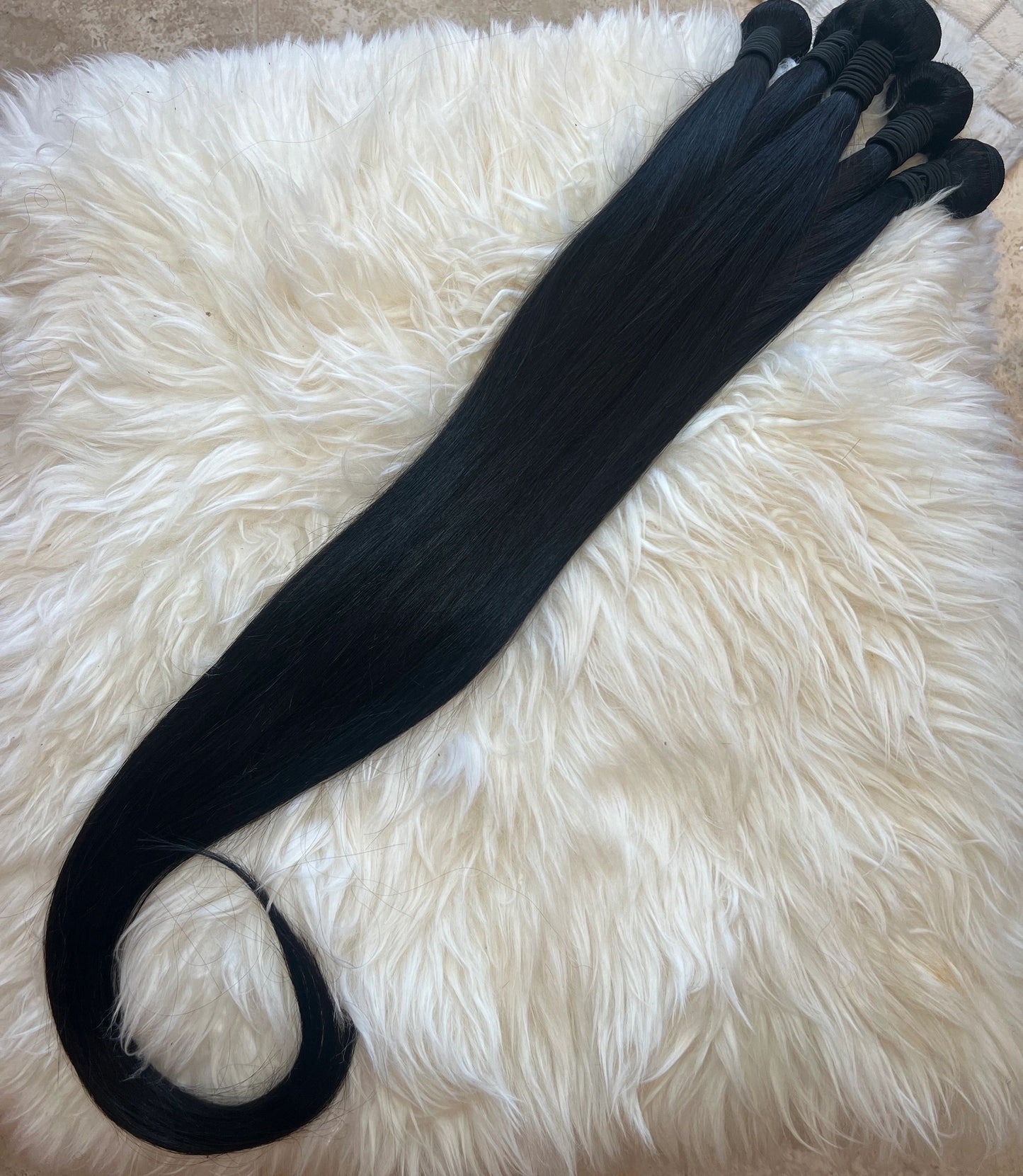 40” Virgin Straight Bundles