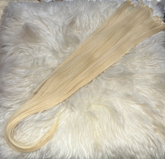 40” & 42” Platinum Blonde EXTRA LONG RAW Virgin #613 bundles