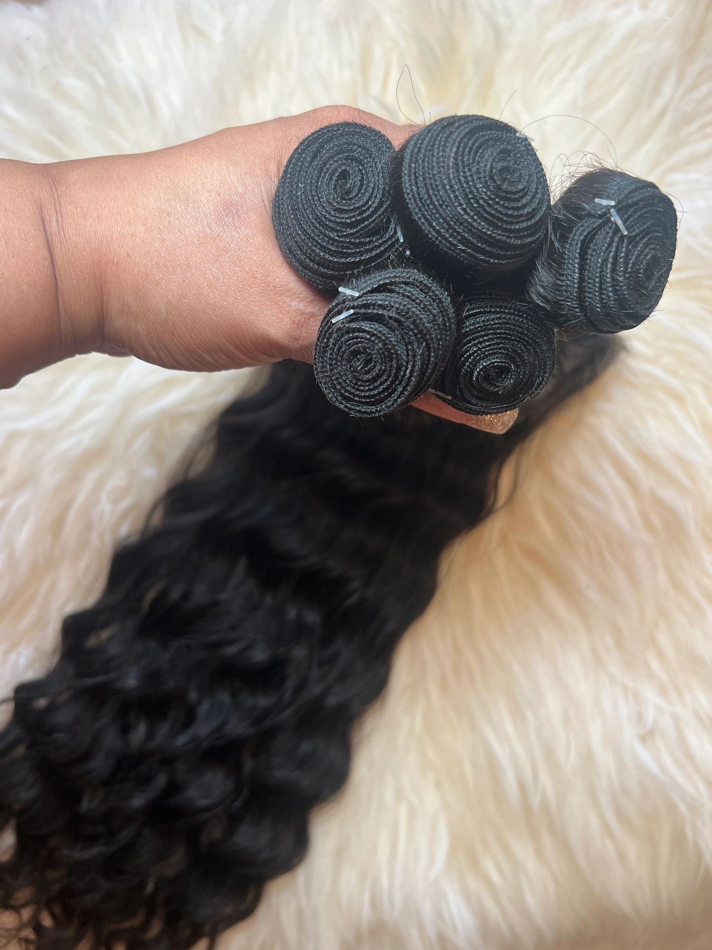 38” Virgin Loose Wave Bundles