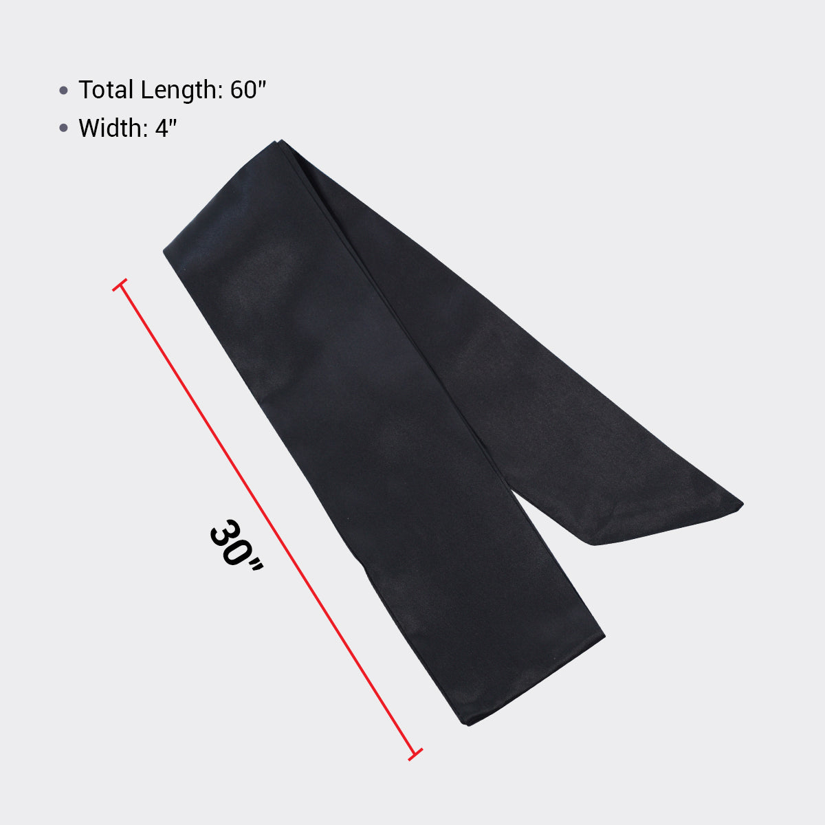 Satin Edge Laying Scarf