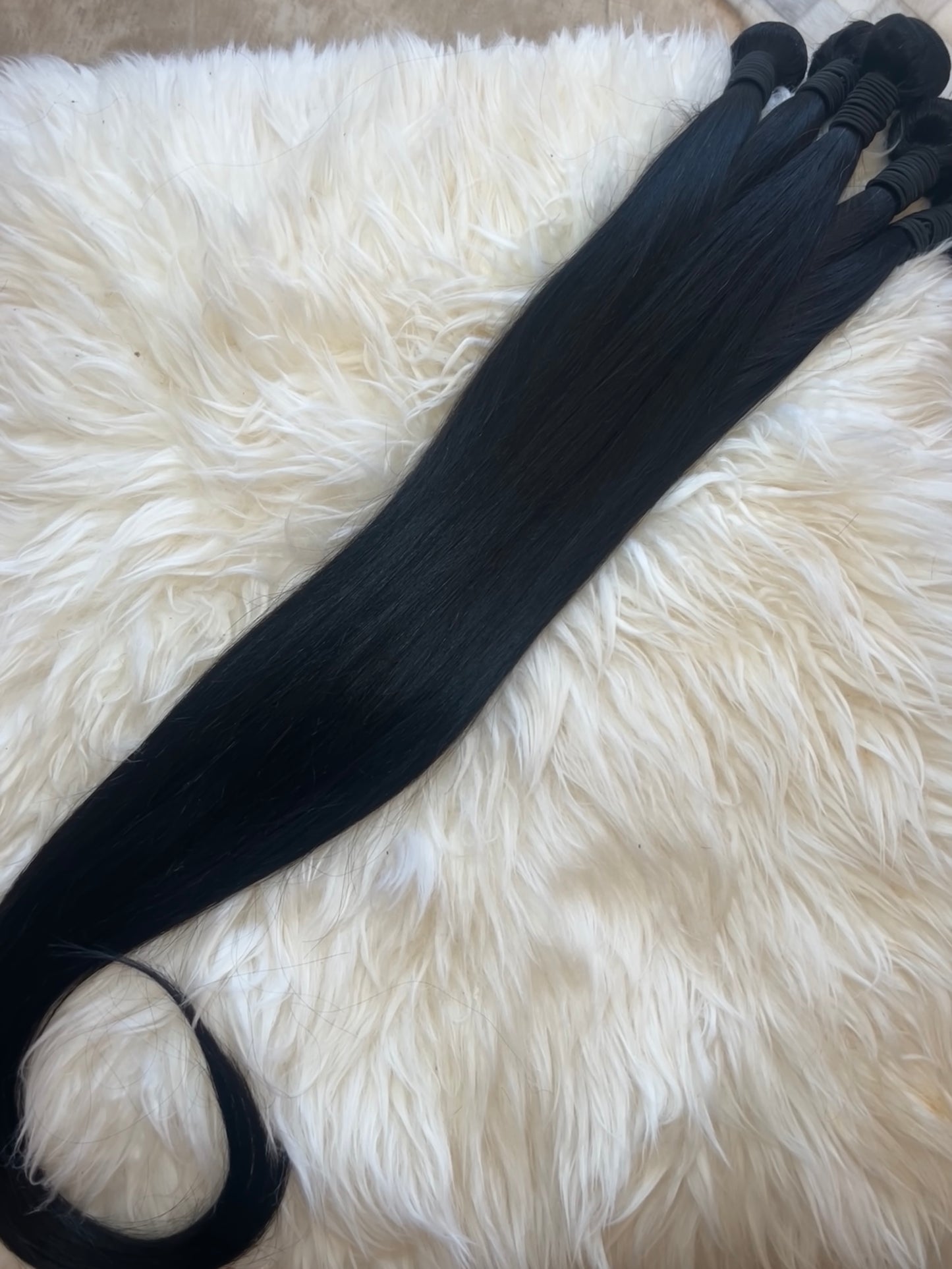 38” Virgin straight bundles