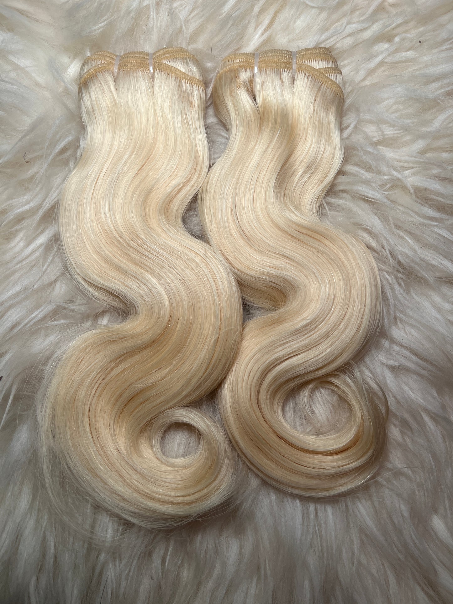 14” - 30" RAW Virgin Platinum blonde #613 bundles