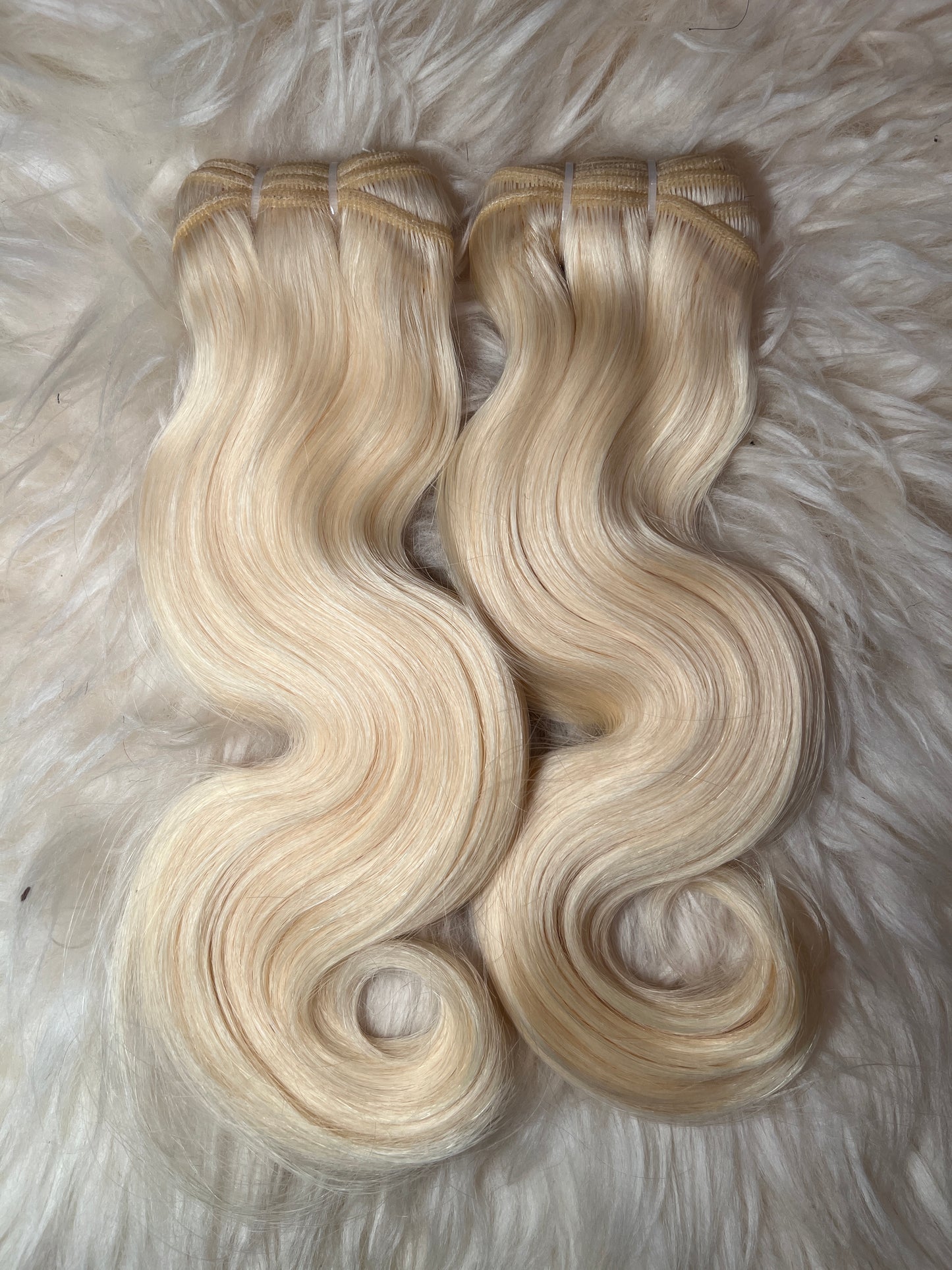 14” - 30" RAW Virgin Platinum blonde #613 bundles