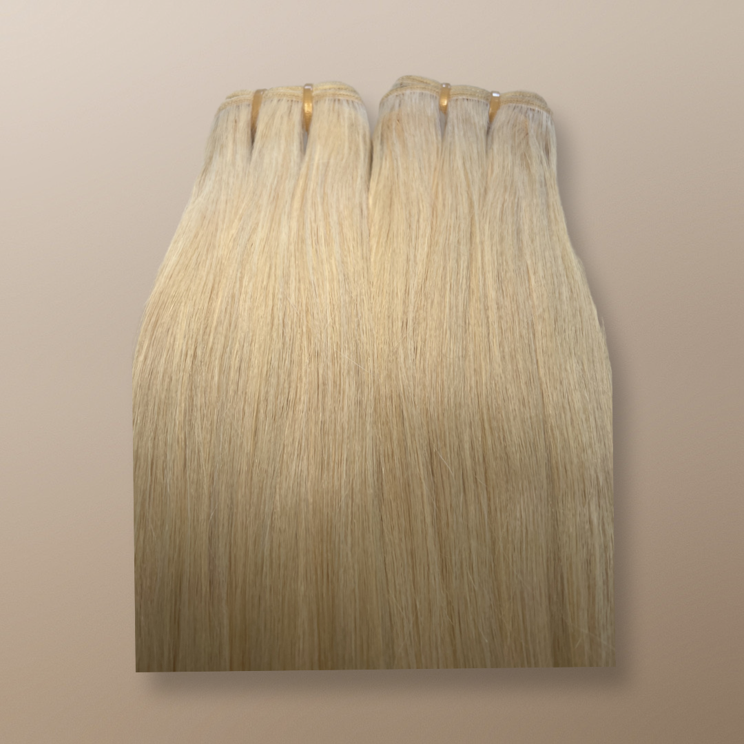 14” - 30" RAW Virgin Platinum blonde #613 bundles
