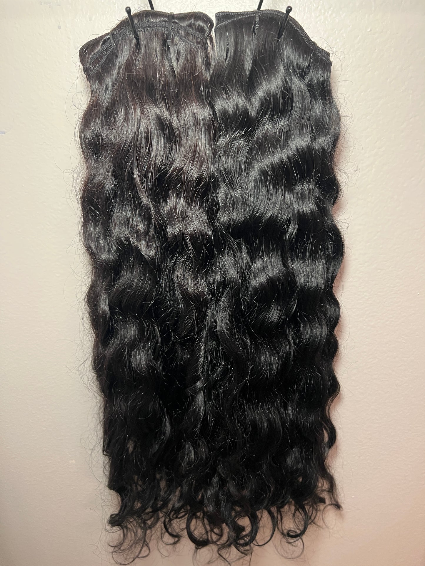 12” - 30" RAW Cambodian Curly & Wavy Jet Black bundles