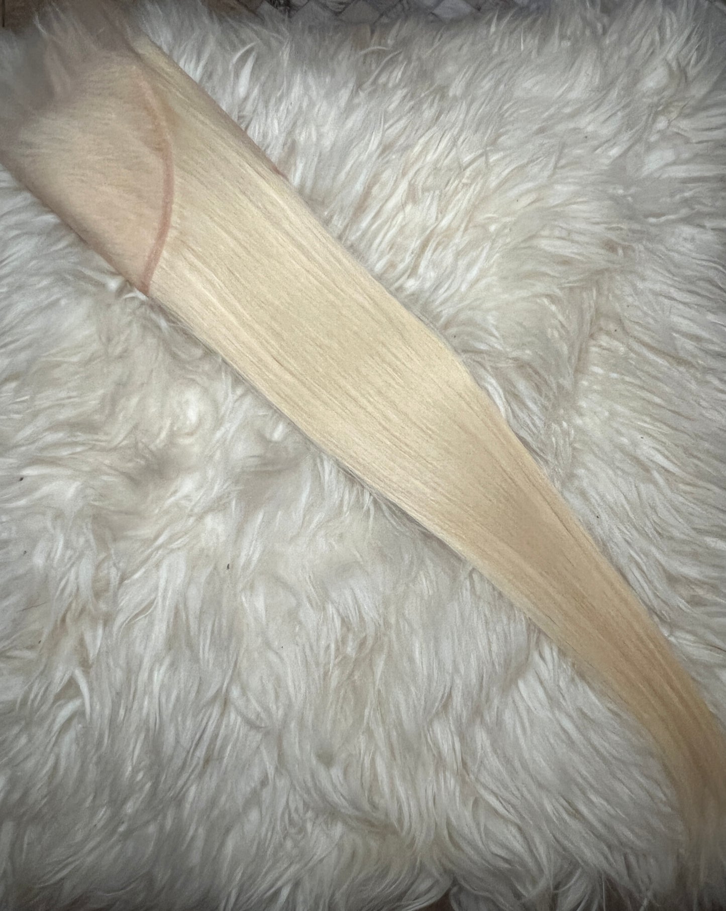 13”x6” HD RAW Platinum Blonde Frontals