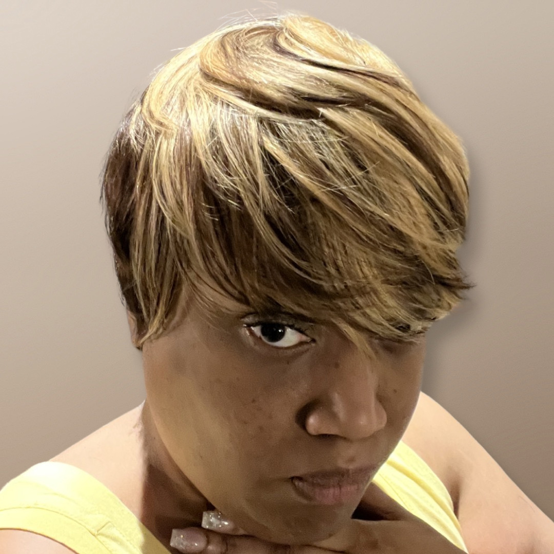 “Auntie” Pixie wig