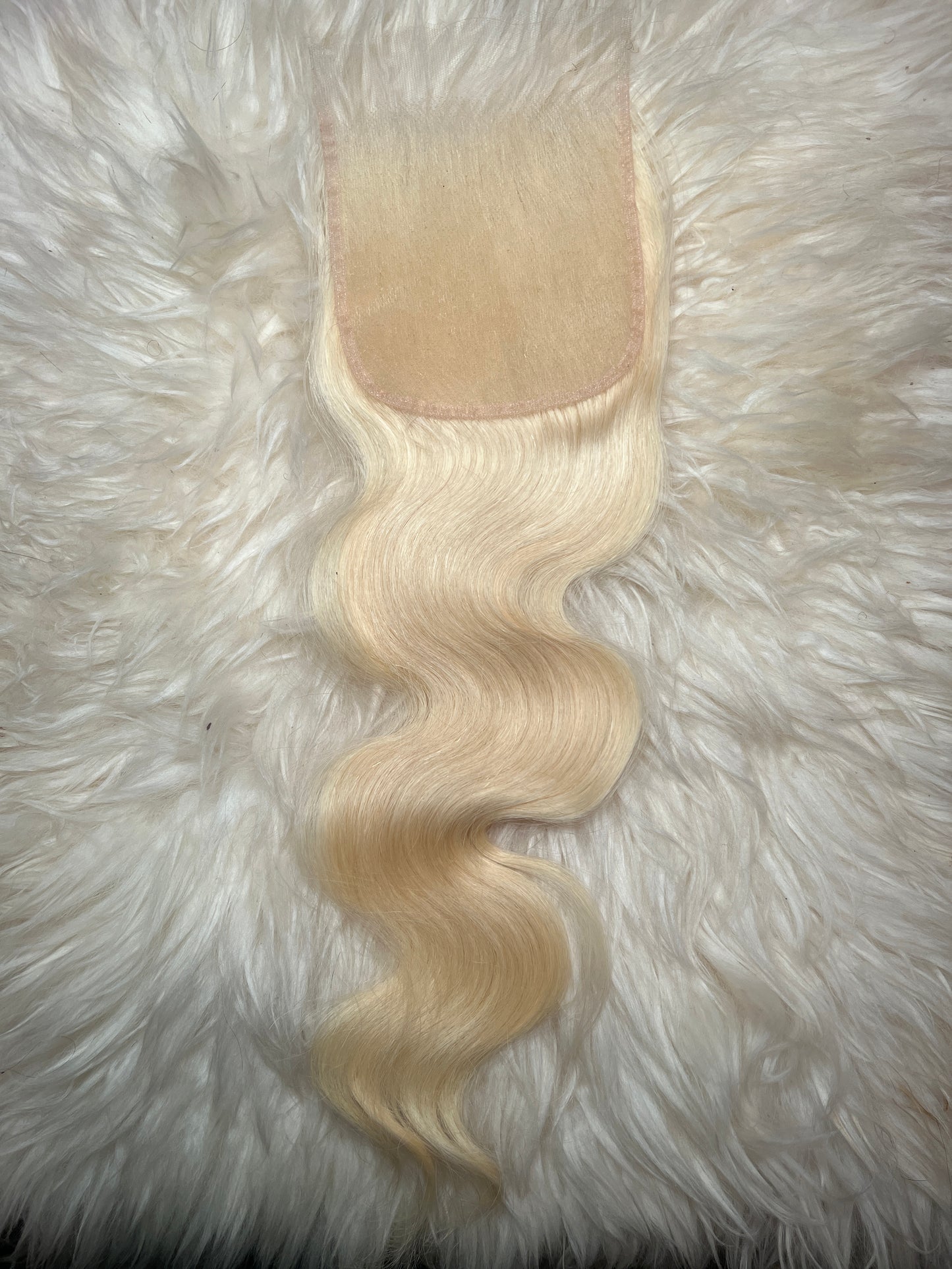 5x5 HD RAW Platinum Blonde closures