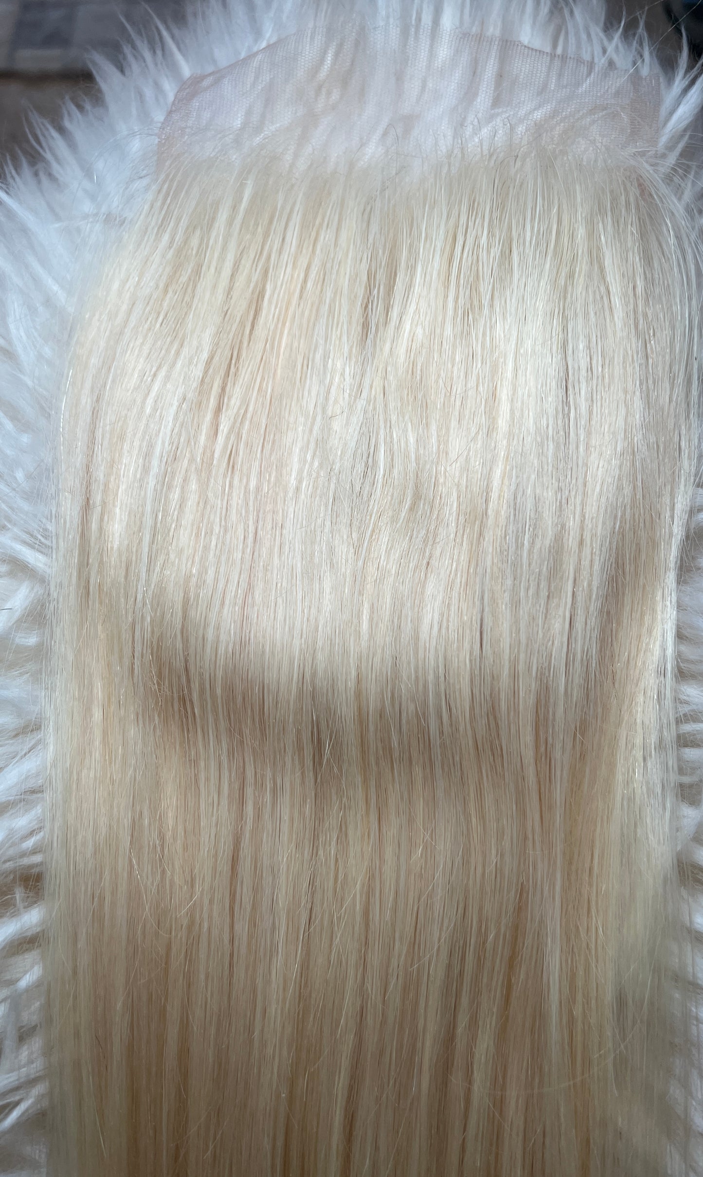 5x5 HD RAW Platinum Blonde closures