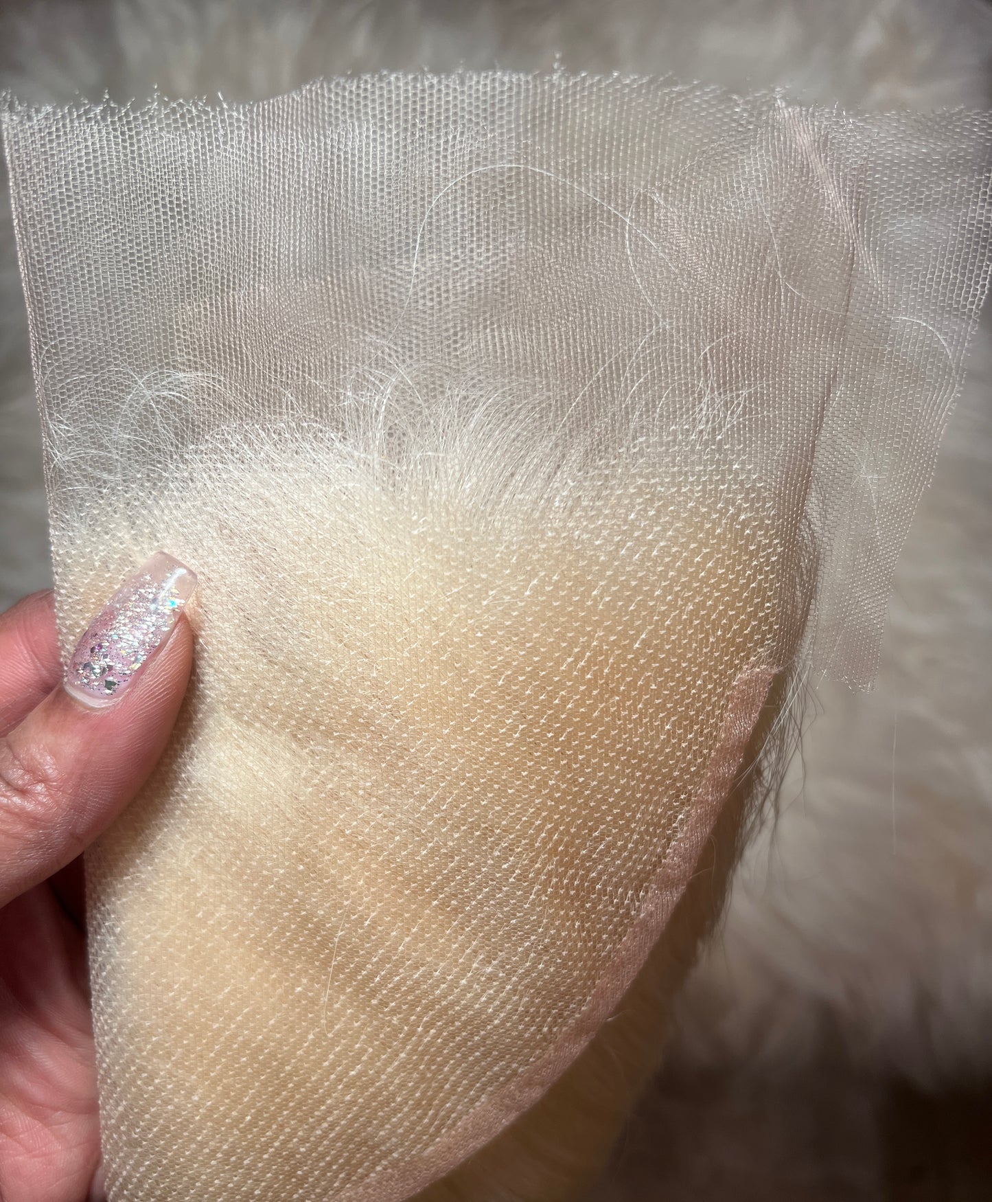 13”x6” HD RAW Platinum Blonde Frontals