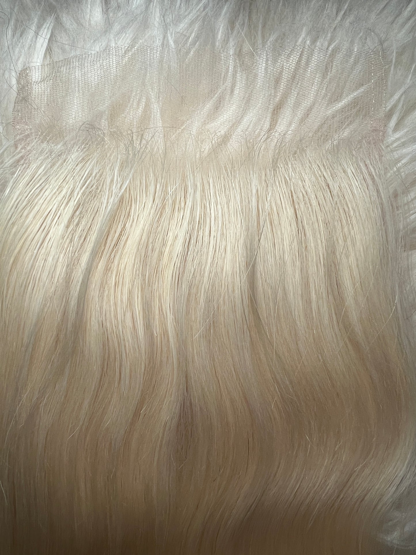 5x5 HD RAW Platinum Blonde closures