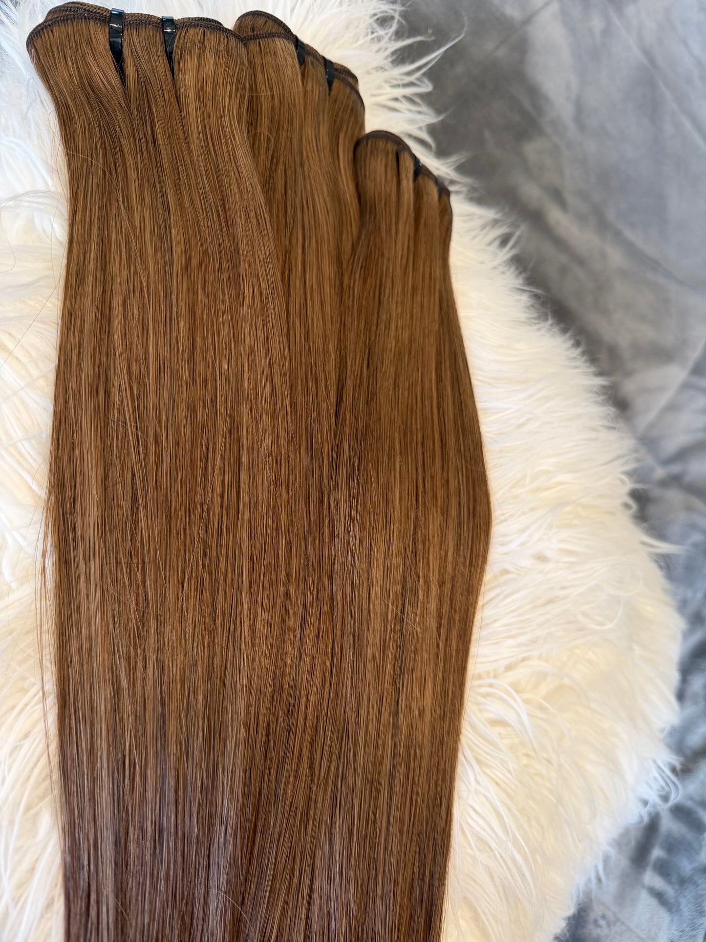Delicious Custom Color Silky Straight Blonde bundles