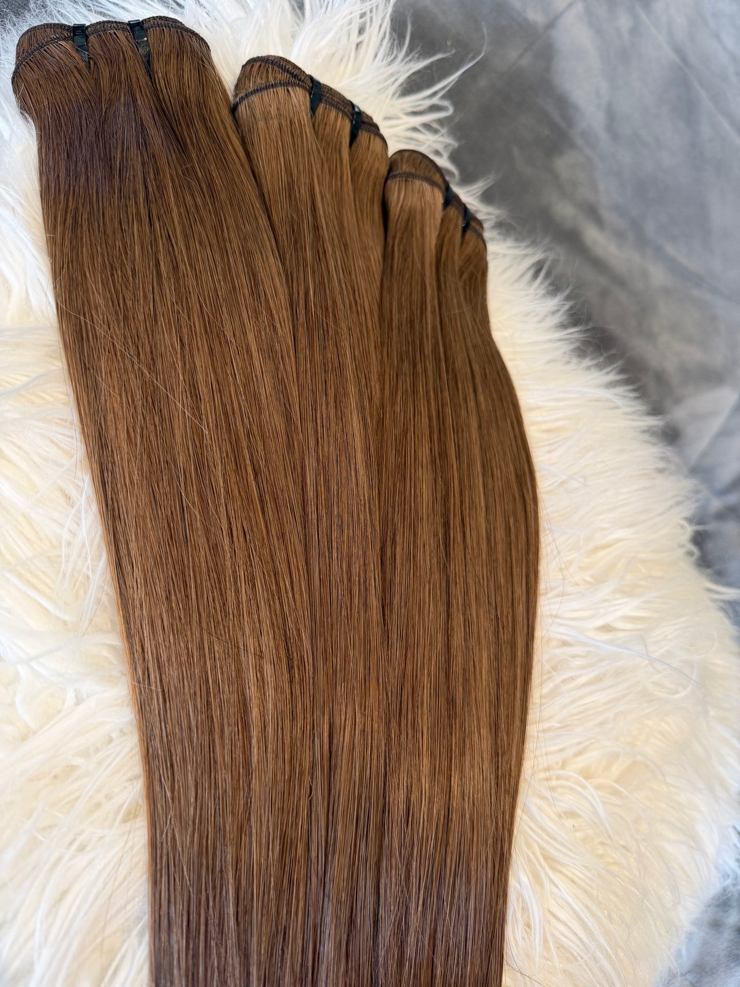 Delicious Custom Color Silky Straight Blonde bundles