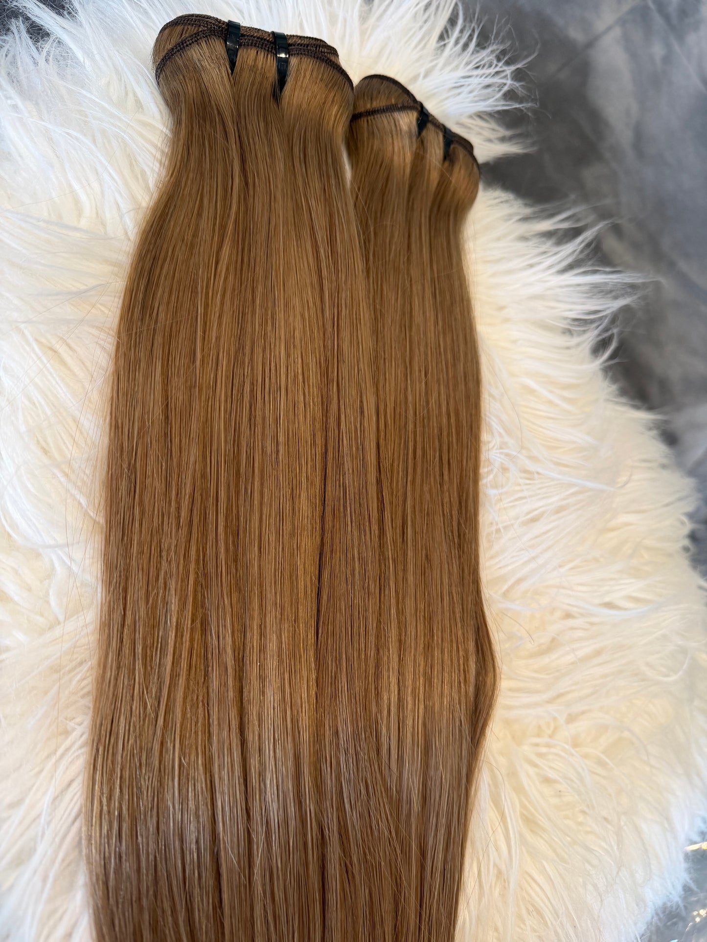 Delicious Custom Color Silky Straight Blonde bundles
