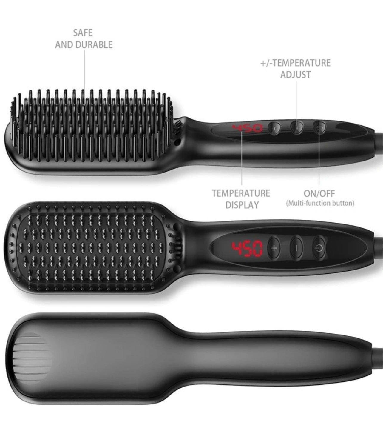 3 in 1 Straightening Brush