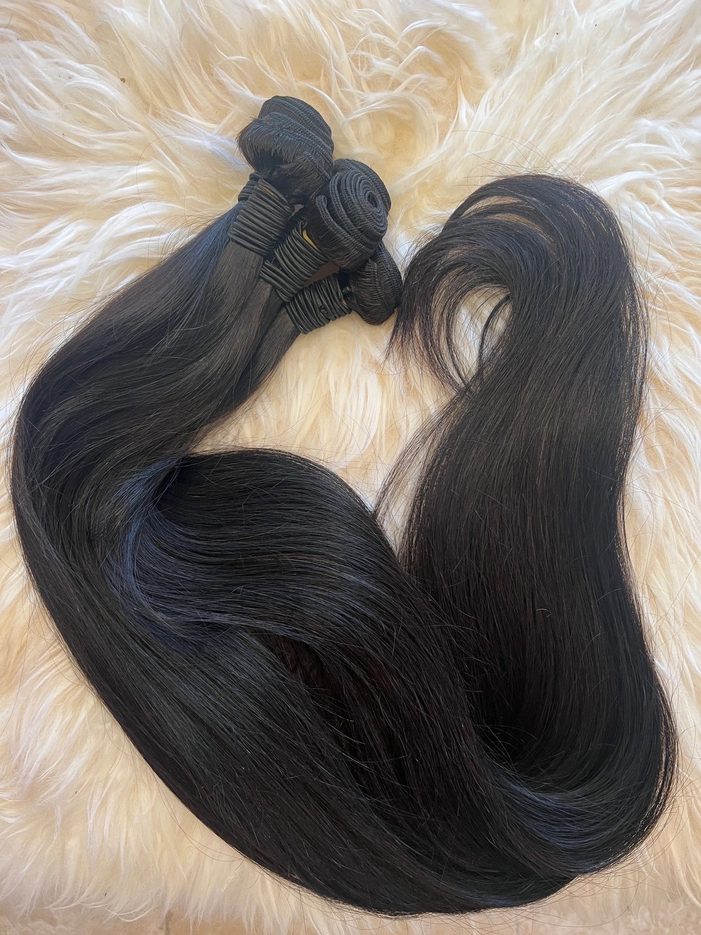 40” Virgin Straight Bundles