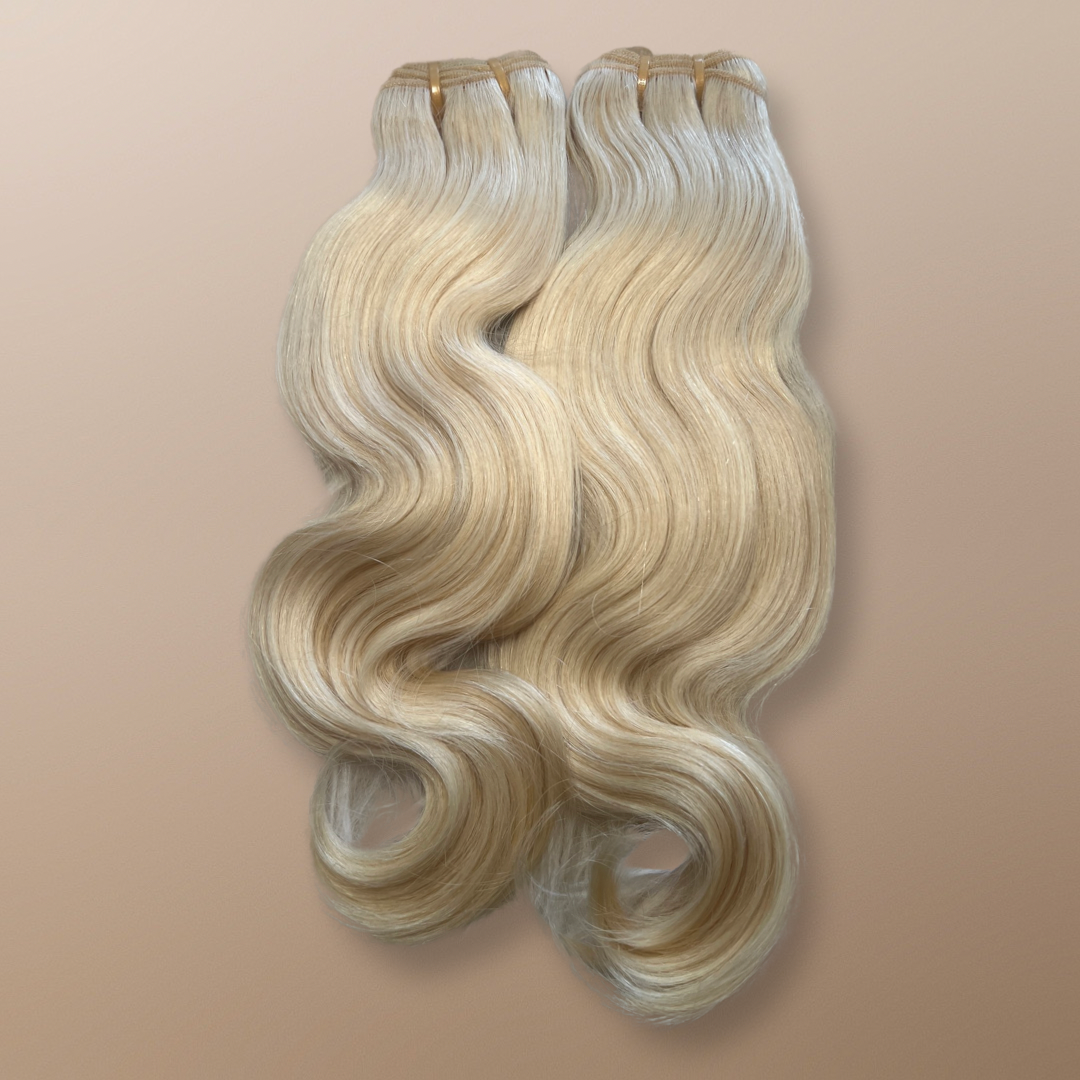 14” - 30" RAW Virgin Platinum blonde #613 bundles